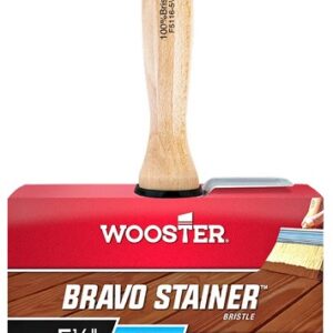 F5116-5 1/2 Прямая кисть 5.5" BRAVO STAINER™ - Bristle - для пропиток из натуральной щетины
