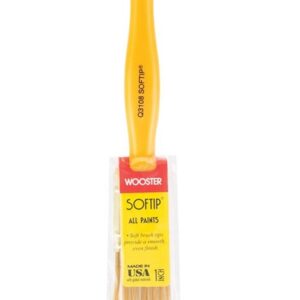 Q3108-1 Прямая кисть 1" SOFTIP® - Wall/Trim - синтетическая смесь