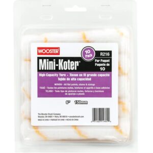 R116-6 Валик малярный HIGH-CAPACITY YARN MINI-KOTER® (6"", гладкий) - 10 штук/ упаковка