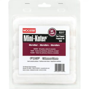R117-6 Валик малярный MOHAIR BLEND MINI-KOTER® (6" - 3/8", полугладкий) - 10 штук / упаковка