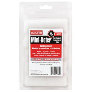 R130-4 Валик малярный SHED-RESISTANT MINI-KOTER® (4" - 1/2", полугрубый) - 10 штук/ упаковка