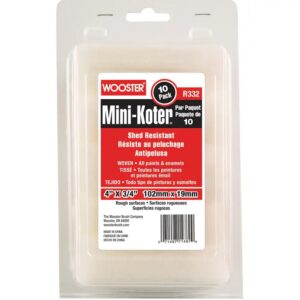 R132-4 Валик малярный SHED-RESISTANT MINI-KOTER® (4" - 3/4", грубый) - 10 штук/ упаковка