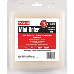 R132-6 Валик малярный SHED-RESISTANT MINI-KOTER® (6" - 3/4", грубый) - 10 штук/ упаковка