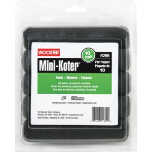 R166-6 Валик малярный FOAM MINI-KOTER® (6"", гладкий) - 10 штук / упаковка