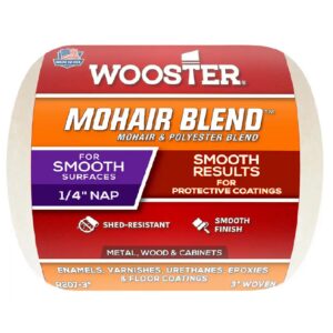 R207-3 Валик малярный плетеный MOHAIR BLEND™ (3" - 1/4", гладкий) - для гладких поверхностей