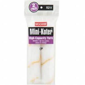 R211-6 Валик малярный HIGH-CAPACITY YARN MINI-KOTER® 2-PACK (6"", гладкий)