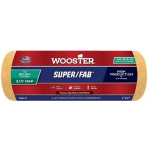 R281-9 Валик износостойкий SUPER/FAB® (9" - 3/4", грубый) - нескошенный край