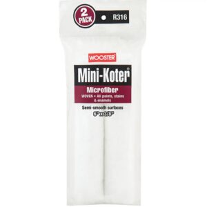 R316-6 Валик малярный MOHAIR BLEND MINI-KOTER® 2-PACK (6" - 3/8", полугладкий)