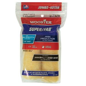 RR300-4-1/2 Валик износостойкий JUMBO-KOTER® SUPER/FAB® (4.5"" - 3/8", полугладкий) - 2шт/упак
