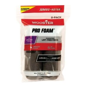 RR308-4-1/2 Валик малярный JUMBO-KOTER® PRO FOAM™ (4.5" - 1/2", полугладкий)