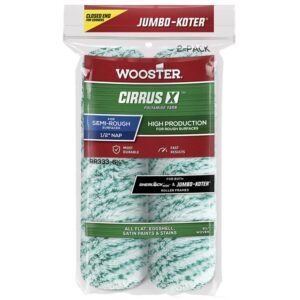 RR333-6 1/2 Валик фасадный плетеныйJumbo Mini CIRRUS X (6.5" - 1/2". полугрубый) 2 штуки/упаковка, з