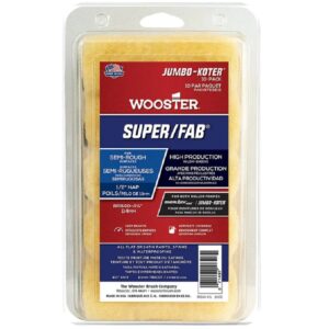 RR540-4 1/2 Валик износостойкий JUMBO-KOTER® SUPER/FAB® (4.5" - 1/2", полугладкий) - 10 штук/упаковк