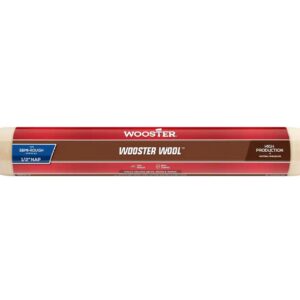 RR632-18 Валик из натуральной овчины WOOSTER WOOL™ (18" - 1/2", полугрубый)