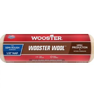 RR632-9 Валик из натуральной овчины WOOSTER WOOL™ (9" - 1/2", полугрубый)