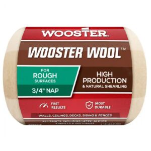 RR633-4 Валик из натуральной овчины WOOSTER WOOL™ (4" - 3/4", грубый)