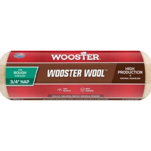 RR633-9 Валик из натуральной овчины WOOSTER WOOL™ (9" - 3/4", грубый)