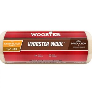RR636-9 Валик из натуральной овчины WOOSTER WOOL™ (9" - 1 1/4", экстра-грубый)