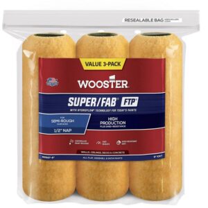 RR927-9 Валик износостойкий вязаный SUPER/FAB® FTP™ (9" - 1/2", полугрубый)  3 штуки / упаковка