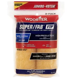 RR982-4 1/2 Валик Jumbo-Mini SUPER/FAB® FTP™ (4.5" - 1/2", полумягкий)  2 шт/кпак., закрытый торец