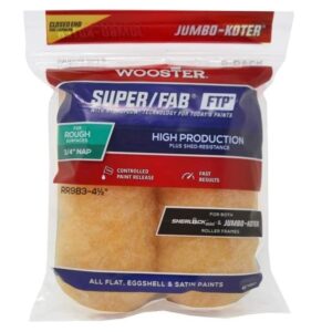 RR983-4 1/2 Валик Jumbo-Mini SUPER/FAB® FTP™ (4.5" - 3/4", грубый)  2 шт/кпак., закрытый торец