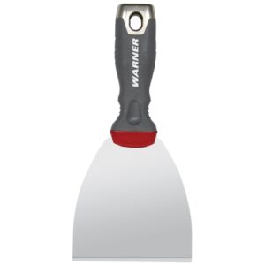 Шпатель 4″,  жесткое лезвие, нержавеющая сталь, серия ProGrip - 90667 Warner
