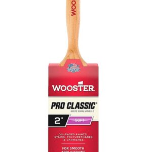 Z1118-2 Прямая кисть 2" PRO CLASSIC® WHITE CHINA BRISTLE - Dowel-Handle Varnish- для ровного укрытия