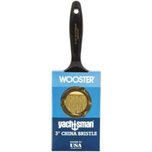 Z1120-3 Прямая кисть 3" YACHTSMAN® WHITE CHINA BRISTLE - Varnish - для ровного укрытия
