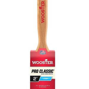 Z1202-2 Прямая кисть 2" PRO CLASSIC® – BLACK - Flat - для грубой покраски