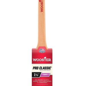 Z1216-1.5Угловая кисть 1.5" PRO CLASSIC® WHITE CHINA BRISTLE - Thin Angle Sash- для ровного укрытия